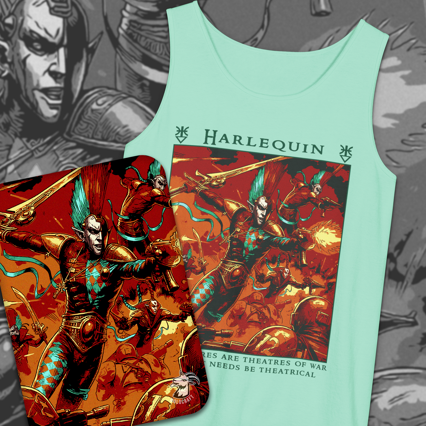 Harlequin - Warhammer 40k | Tank Top