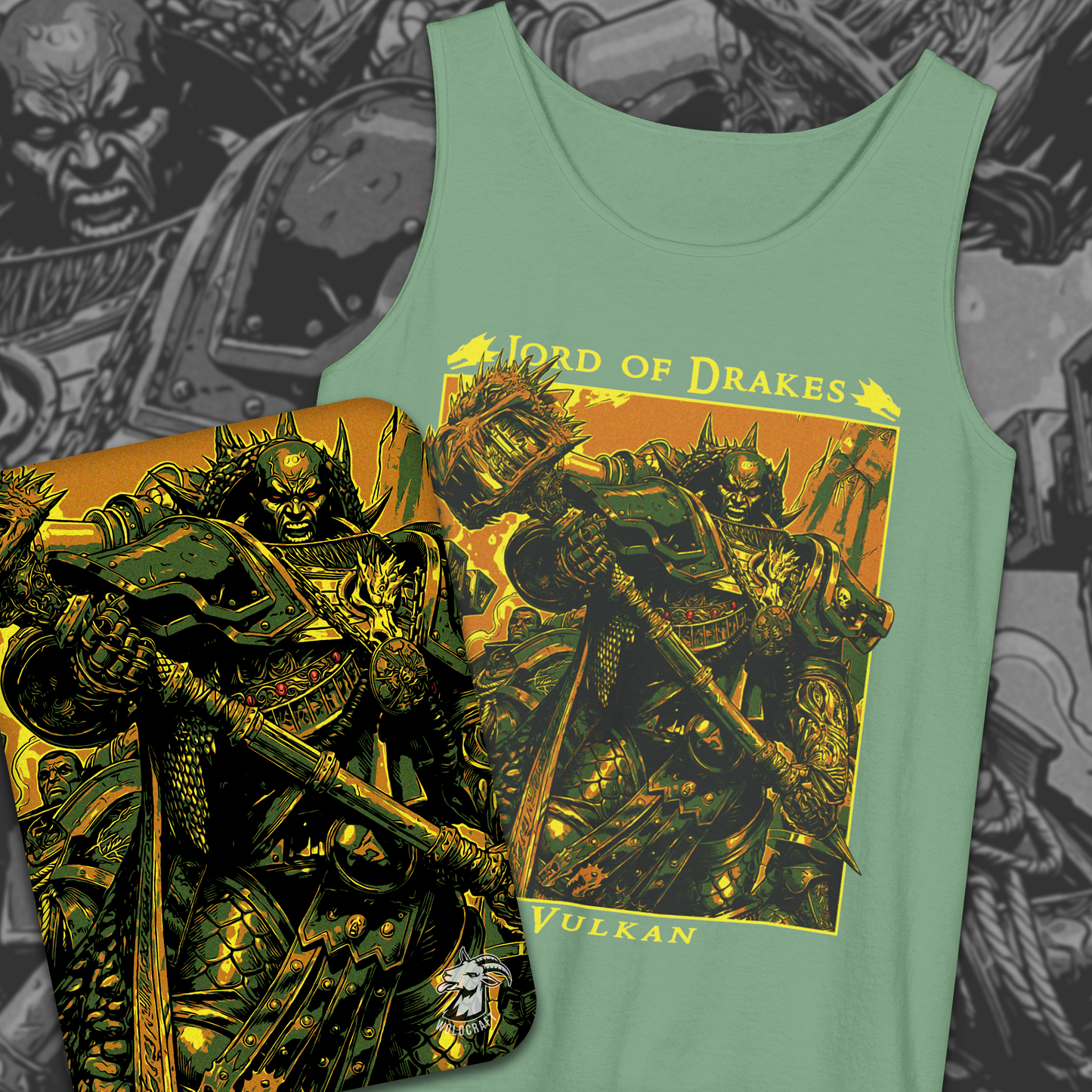 Vulkan - Lord Of Drakes | Tank Top