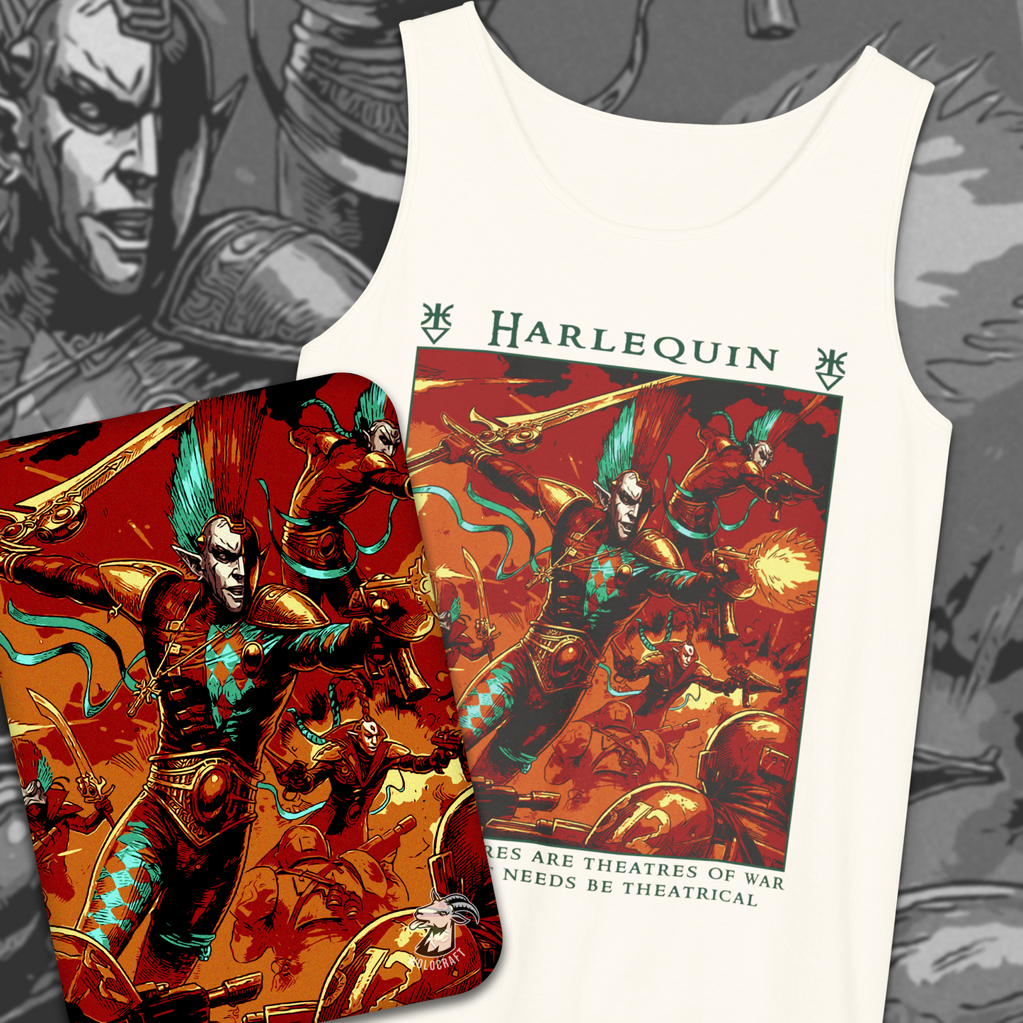 Harlequin - Warhammer 40k | Tank Top