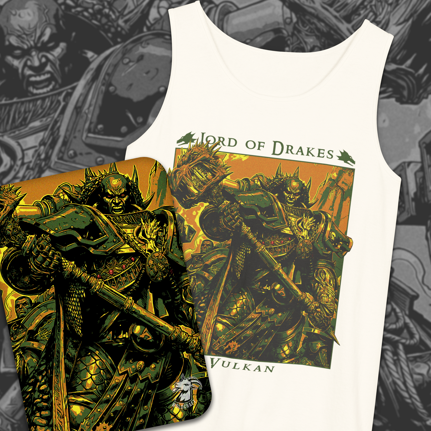 Vulkan - Lord Of Drakes | Tank Top