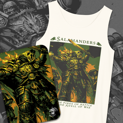 Salamanders - Unto The Anvil of War | Tank Top