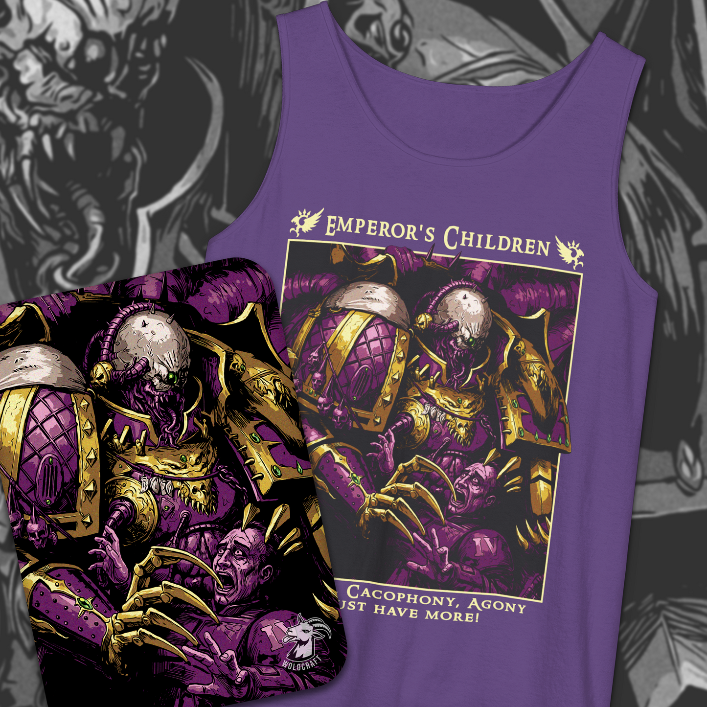 Emperor's Children - Chaos Marine | Tank Top