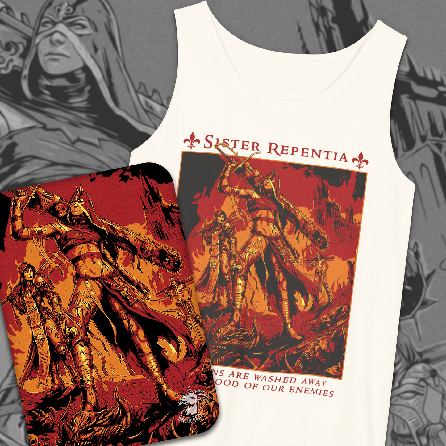 Sister Repentia - Adepta Sororitas | Tank Top