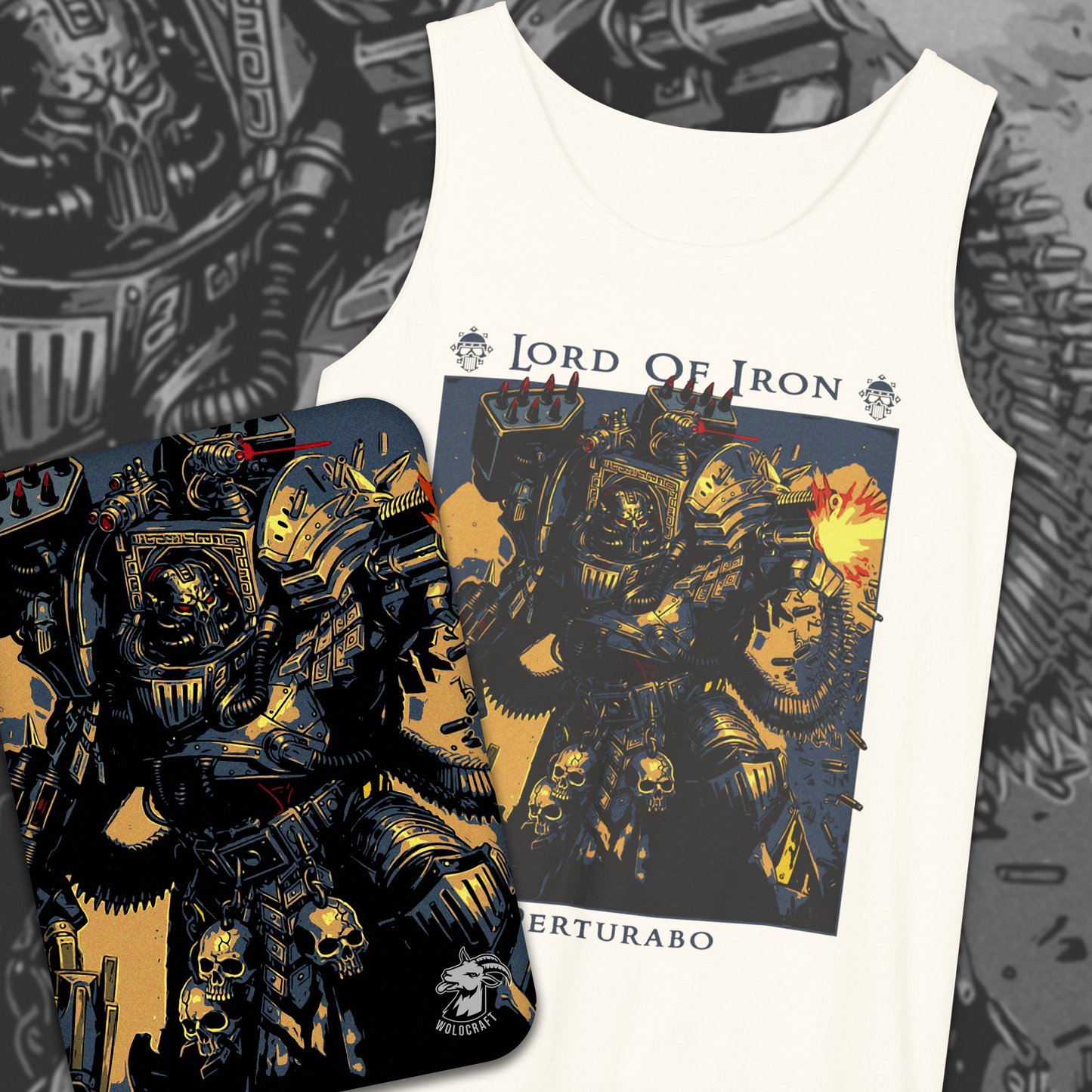 Perturabo - Lord of Iron | Tank Top
