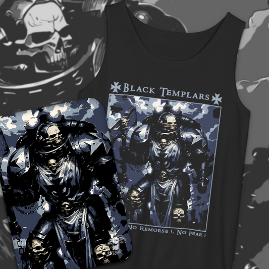 Black Templars - No Pity, No Remorse, No Fear | Tank Top