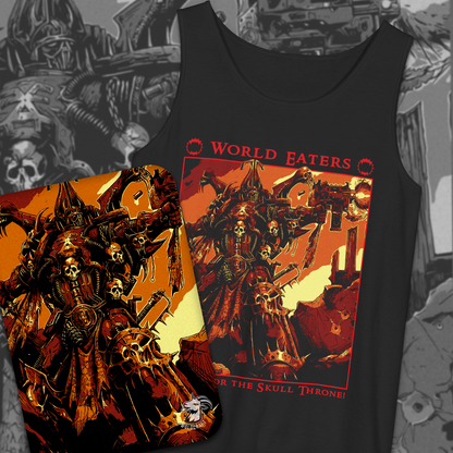 World Eaters - Skull Throne | Tank Top