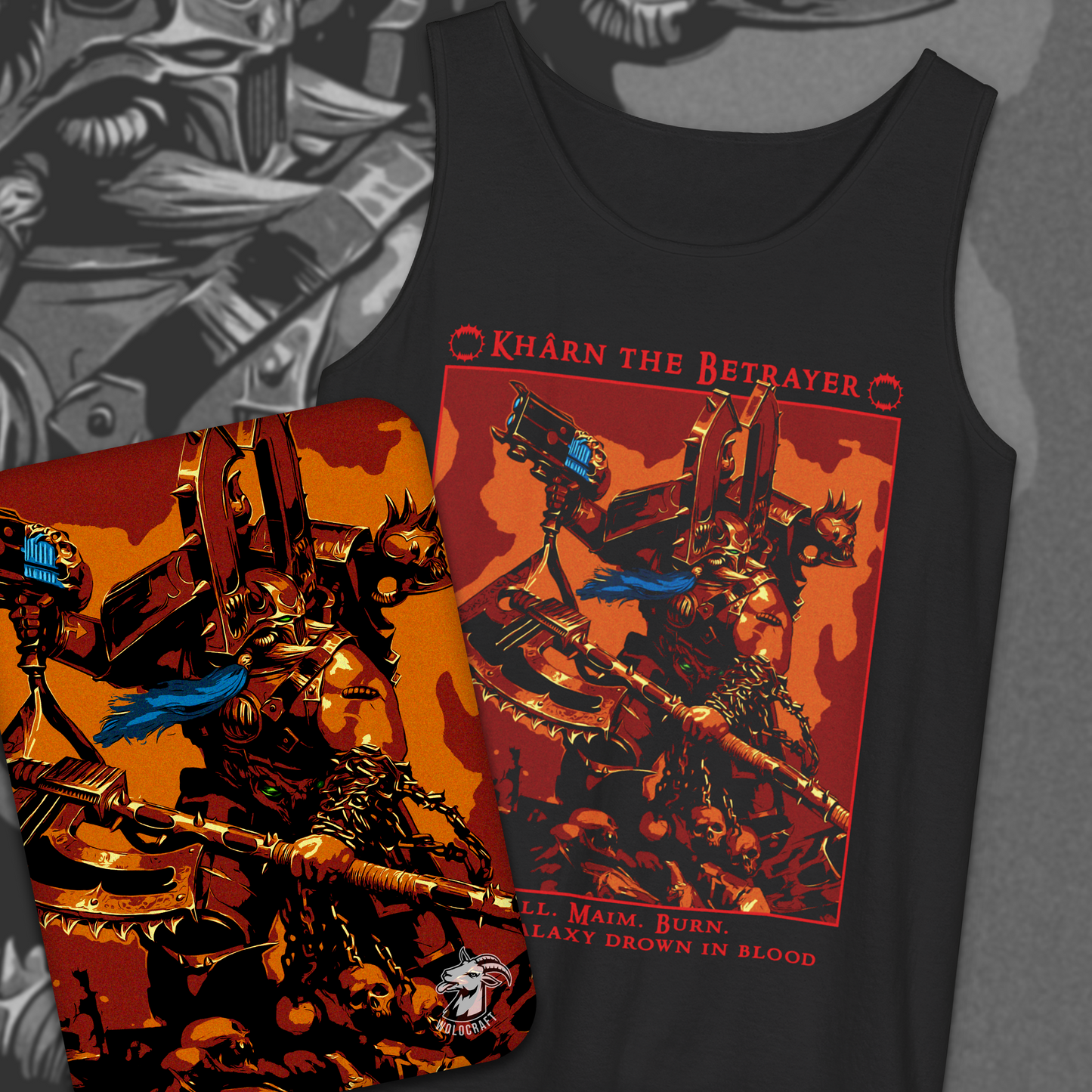 Kharn The Betrayer | Tank Top