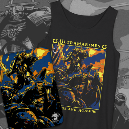 Ultramarines - Courage And Honour | Tank Top