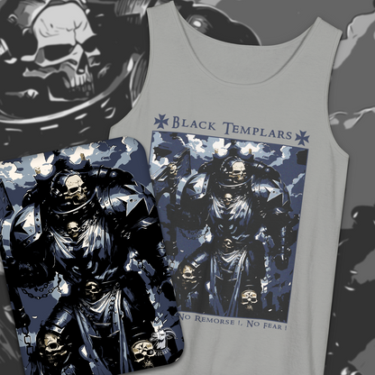 Black Templars - No Pity, No Remorse, No Fear | Tank Top