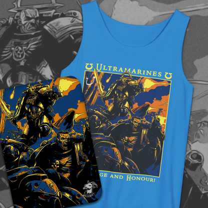 Ultramarines - Courage And Honour | Tank Top