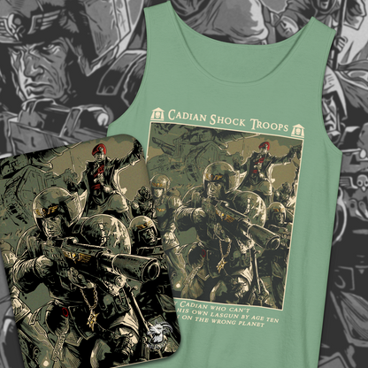 Cadian Shock Troops - Astra Militarum | Tank Top