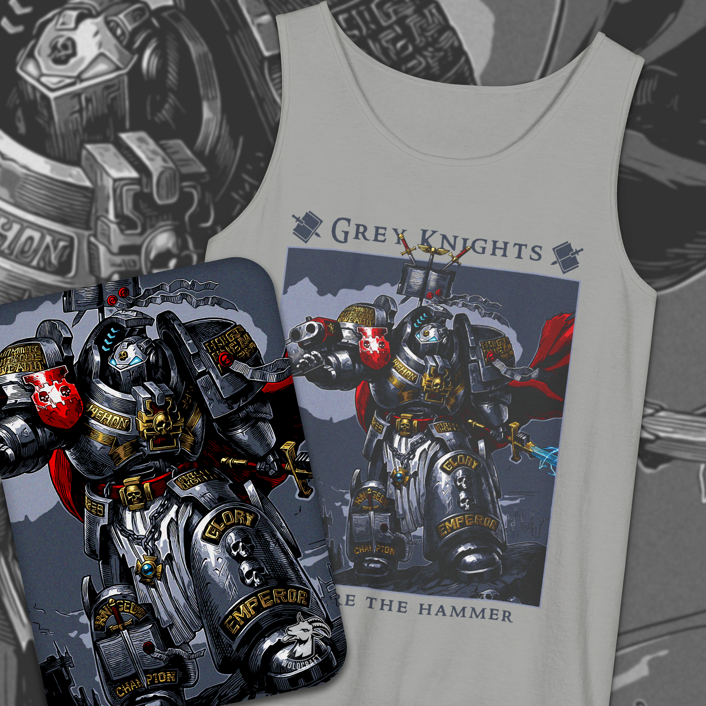 Grey Knights - We Are The Hammer | Tank Top