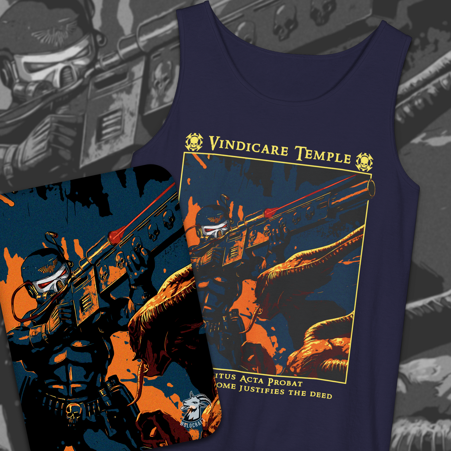 Vindicare Temple - Officio Assassinorum | Tank Top