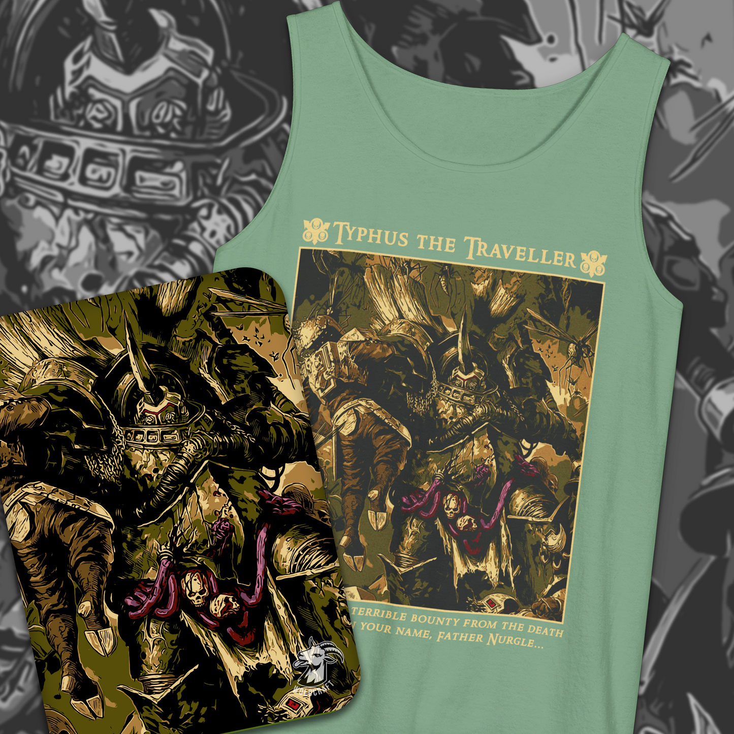 Typhus The Traveller - Death Guard | Tank Top