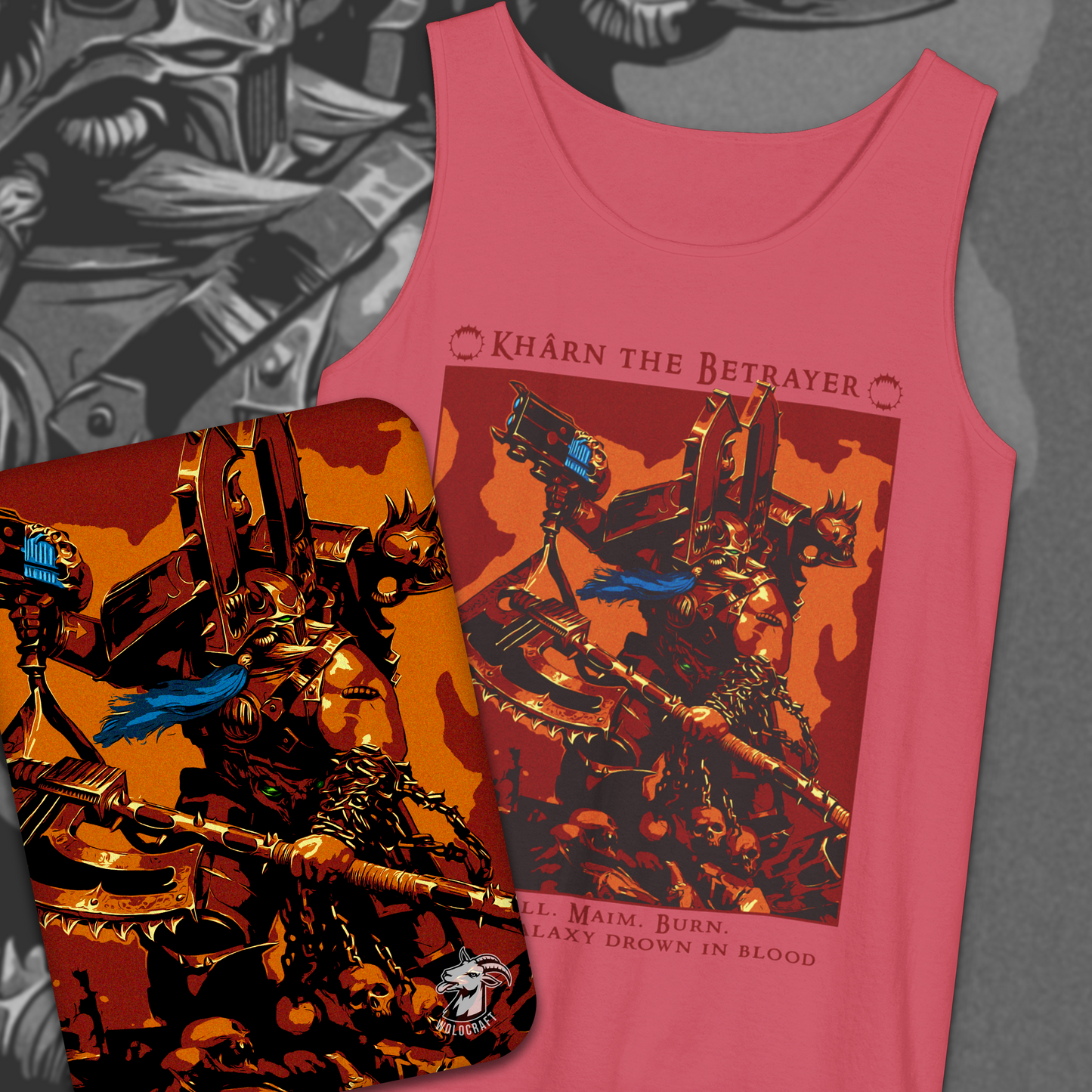 Kharn The Betrayer | Tank Top
