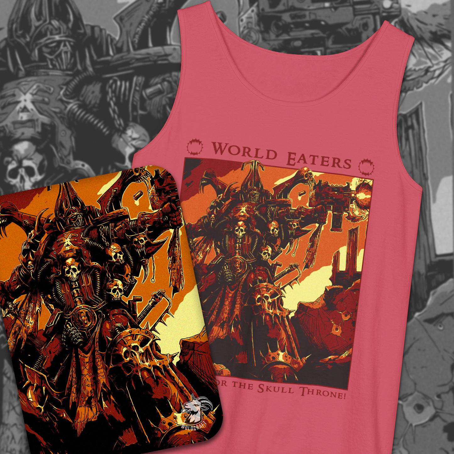 World Eaters - Skull Throne | Tank Top