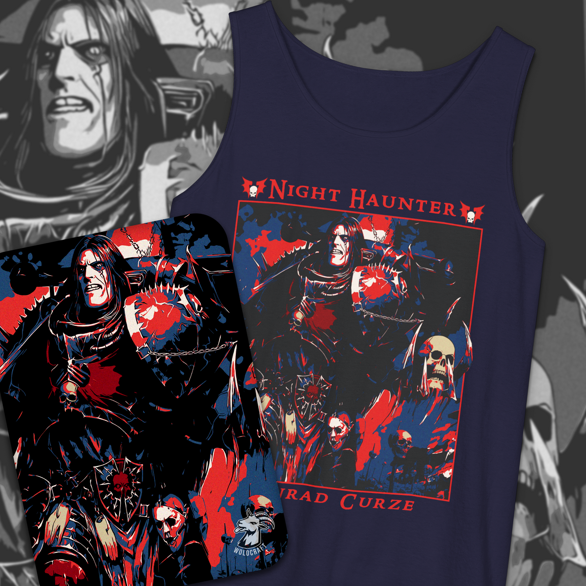 Konrad Curze - Night Haunter | Tank Top