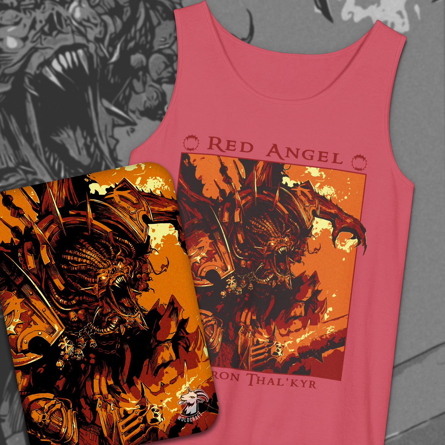 Angron - Red Angel | Tank Top
