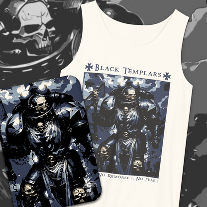 Black Templars - No Pity, No Remorse, No Fear | Tank Top