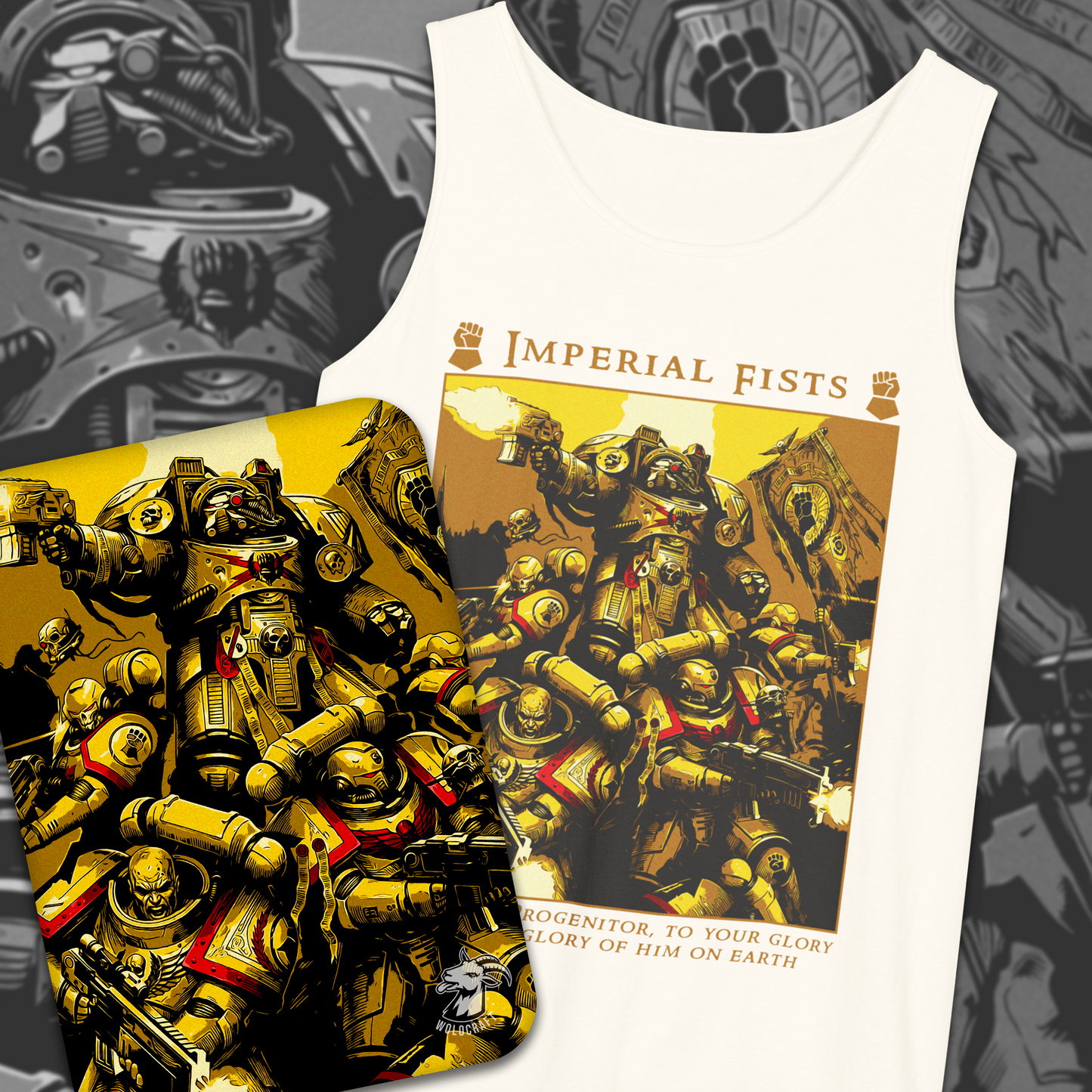 Imperial Fists - Warhammer 40k | Tank Top