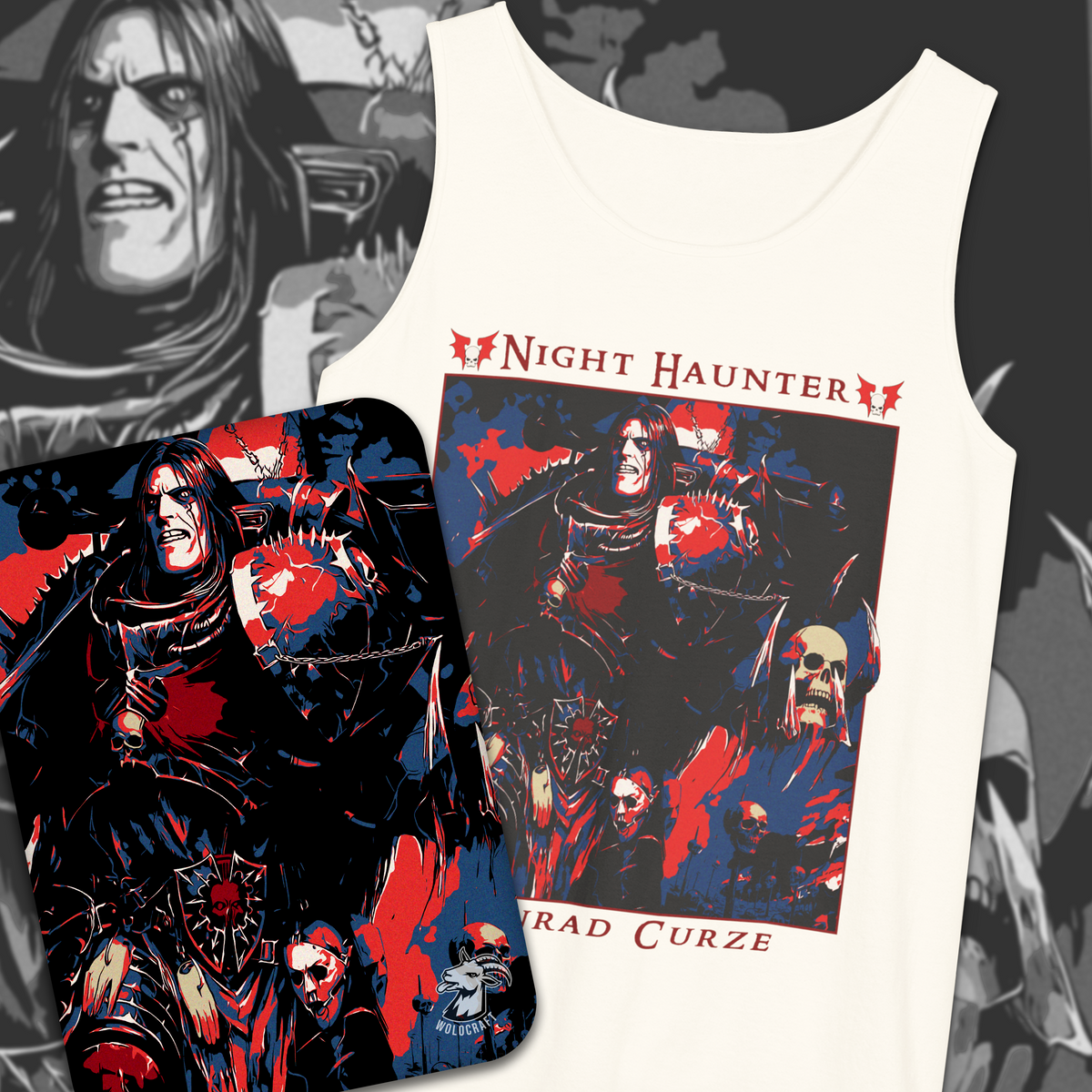 Konrad Curze - Night Haunter | Tank Top