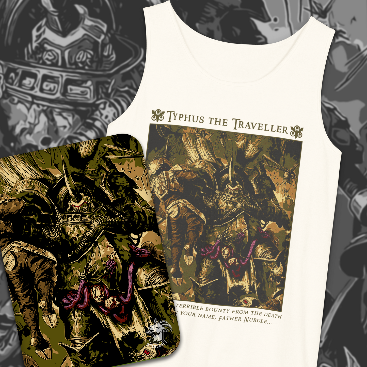 Typhus The Traveller - Death Guard | Tank Top