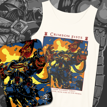 Crimson Fists - Warhammer 40k | Tank Top
