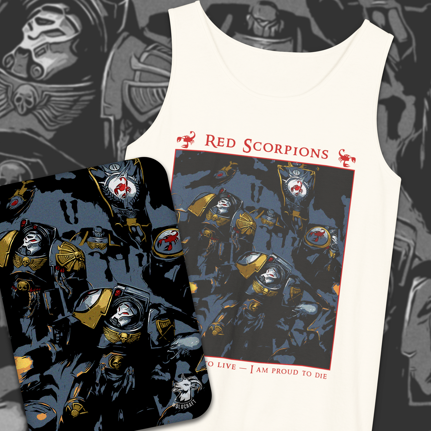 Red Scorpions - Warhammer 40k | Tank Top