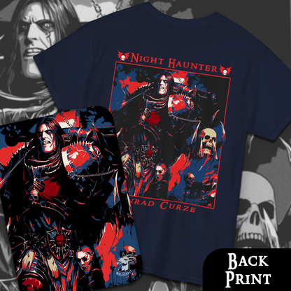 Konrad Curze - Night Haunter | Back Print T-Shirt