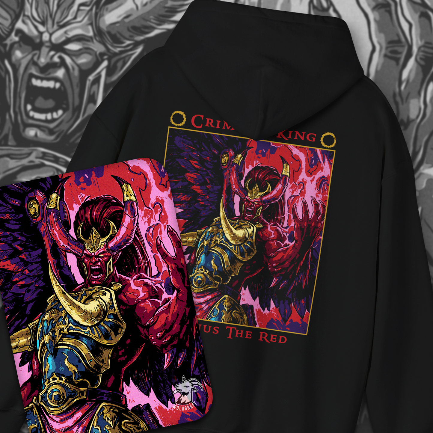Magnus The Red - Crimson King | Hoodie