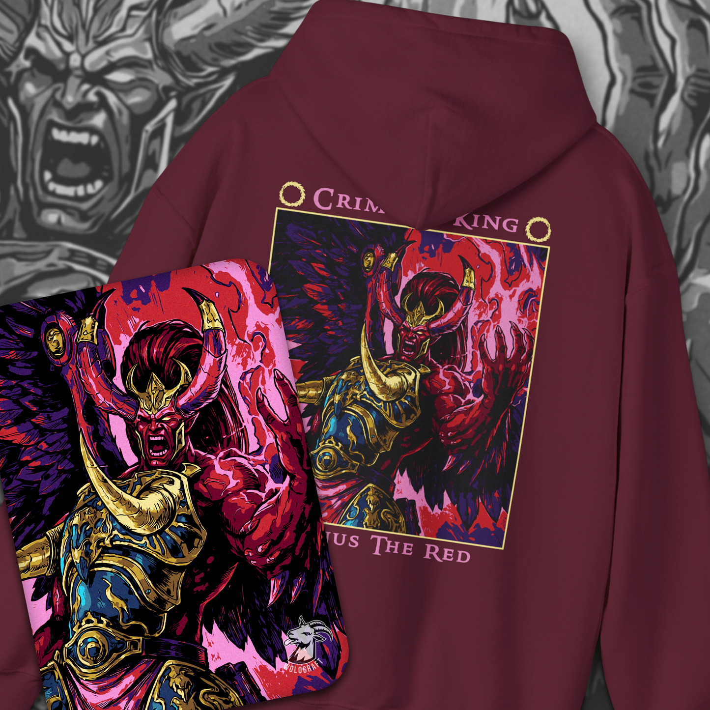 Magnus The Red - Crimson King | Hoodie