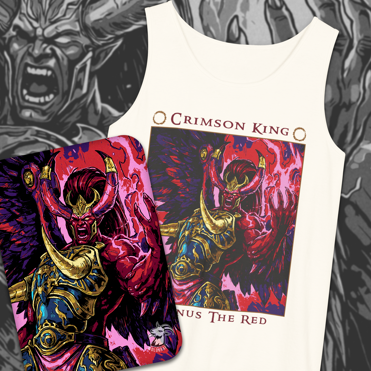 Magnus The Red - Crimson King | Tank Top