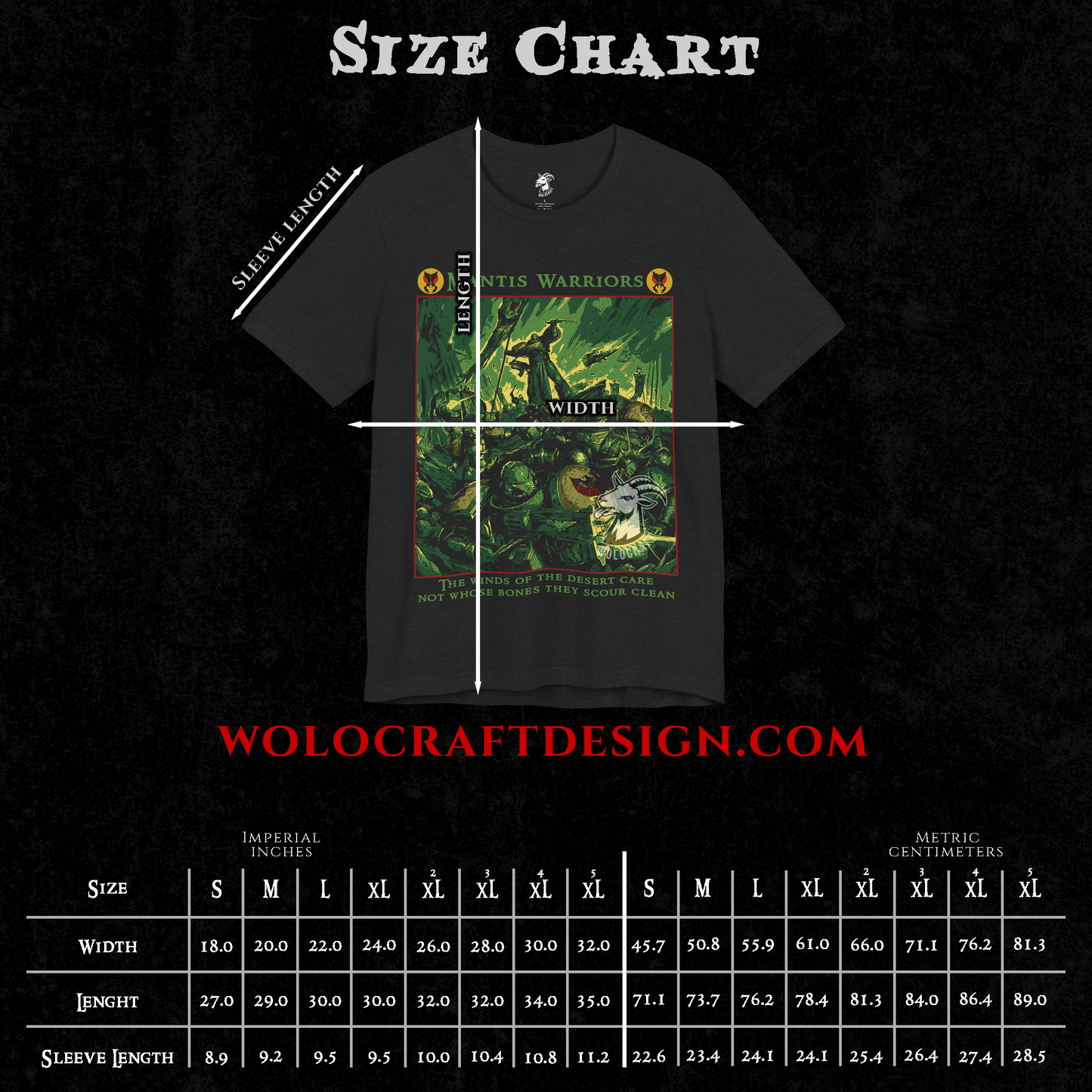 "Winds of The Desert" T-Shirt