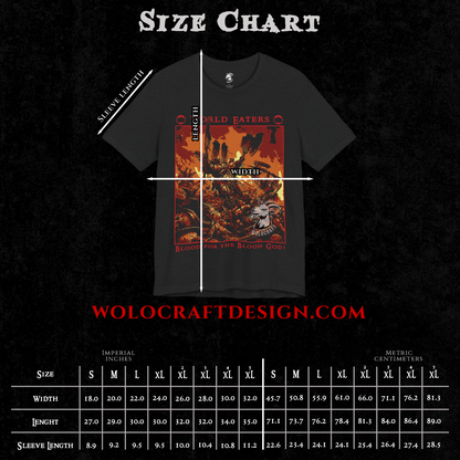 "Blood For The Blood God" T-Shirt