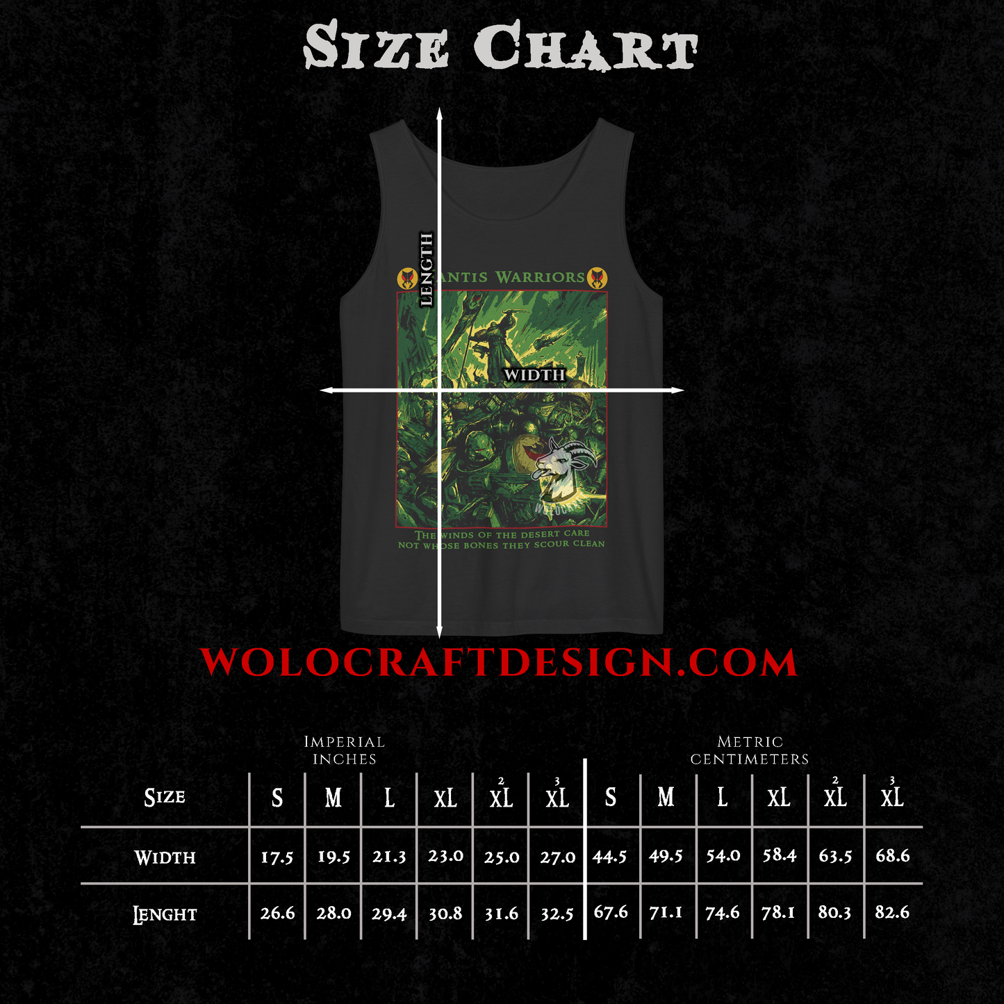 "Winds of The Desert" Tank Top
