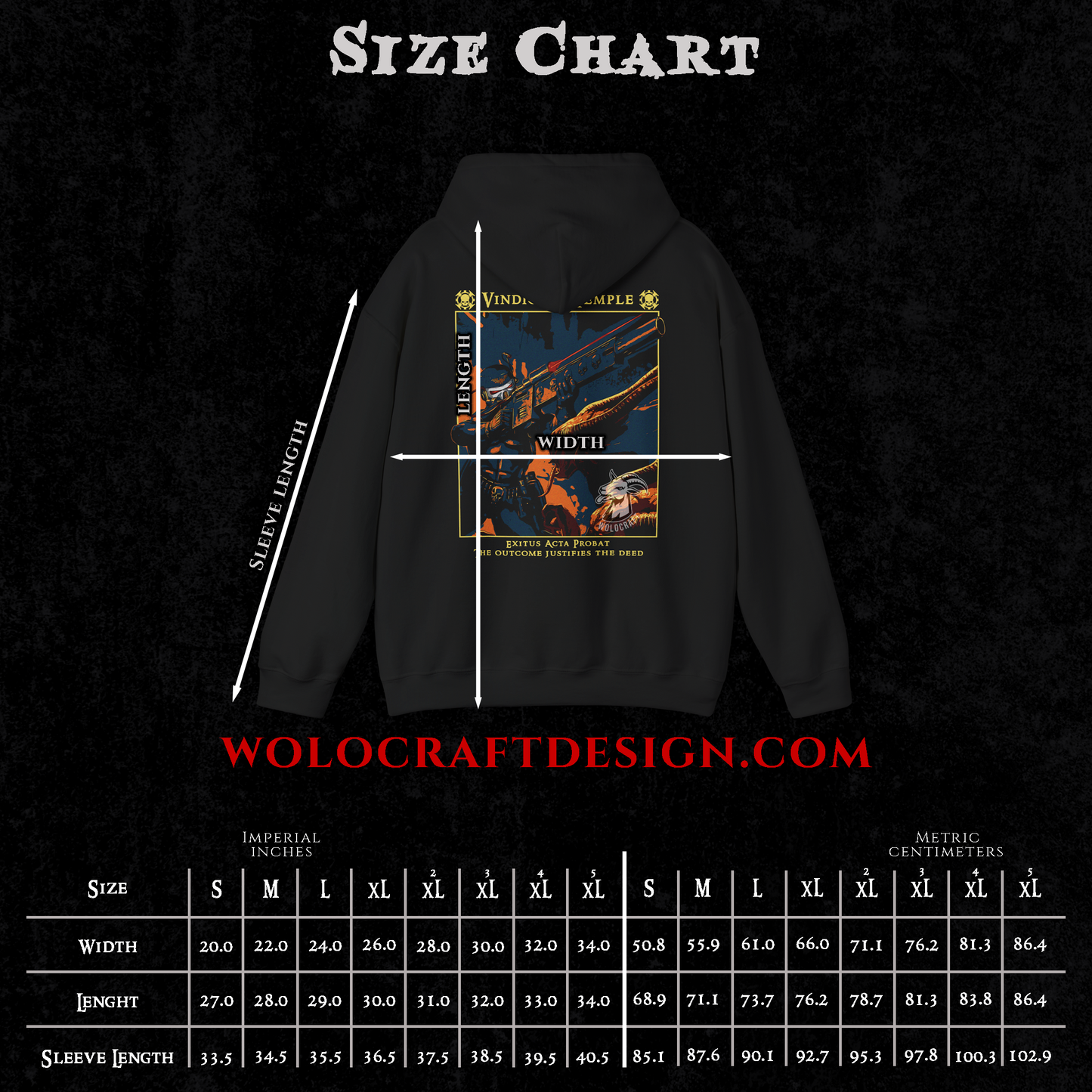 "Exitus Acta Probat" Hoodie