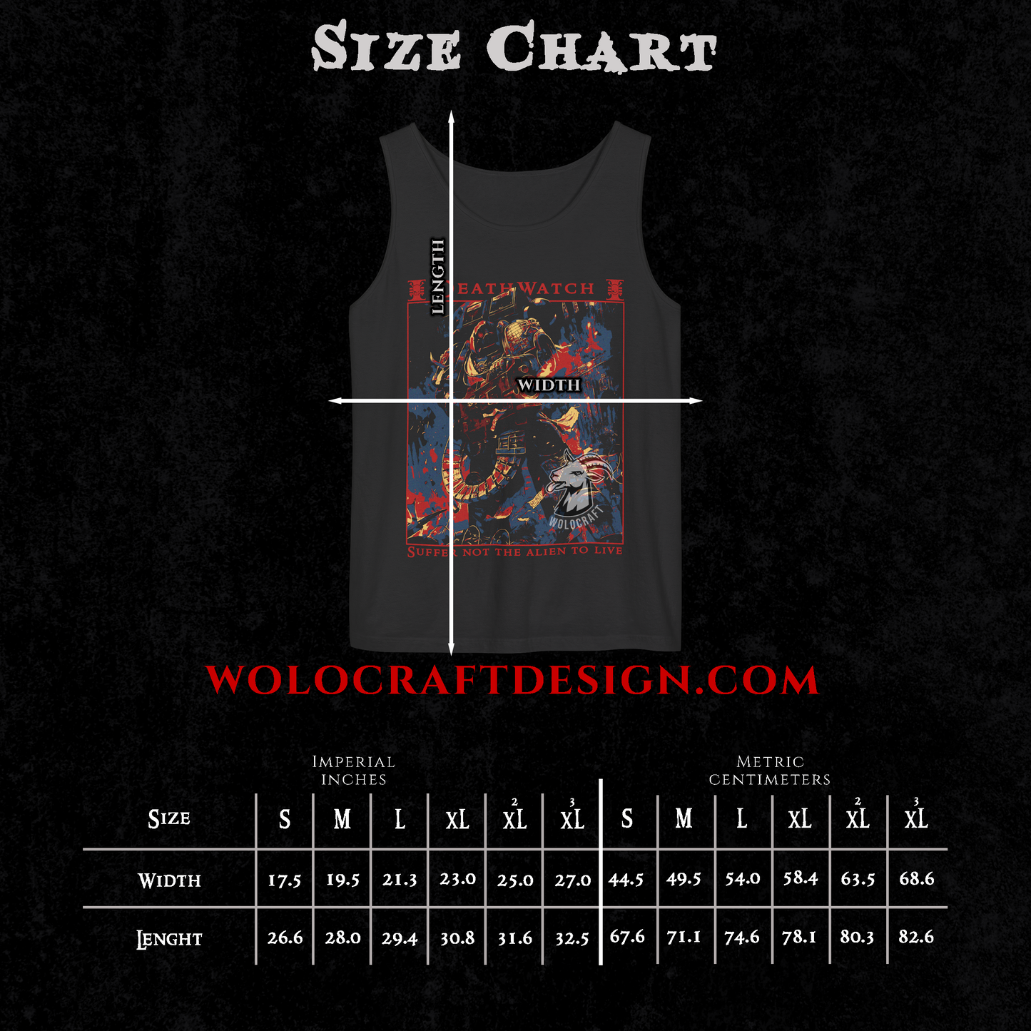 "Suffer not the alien to live" TankTop