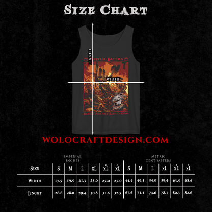 "Blood For The Blood God" Tank Top