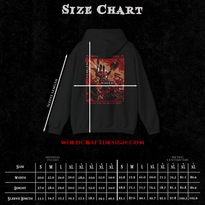 "Blood For The Blood God" Hoodie