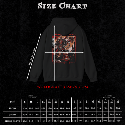 "Skulls For The Skull Throne" Hoodie