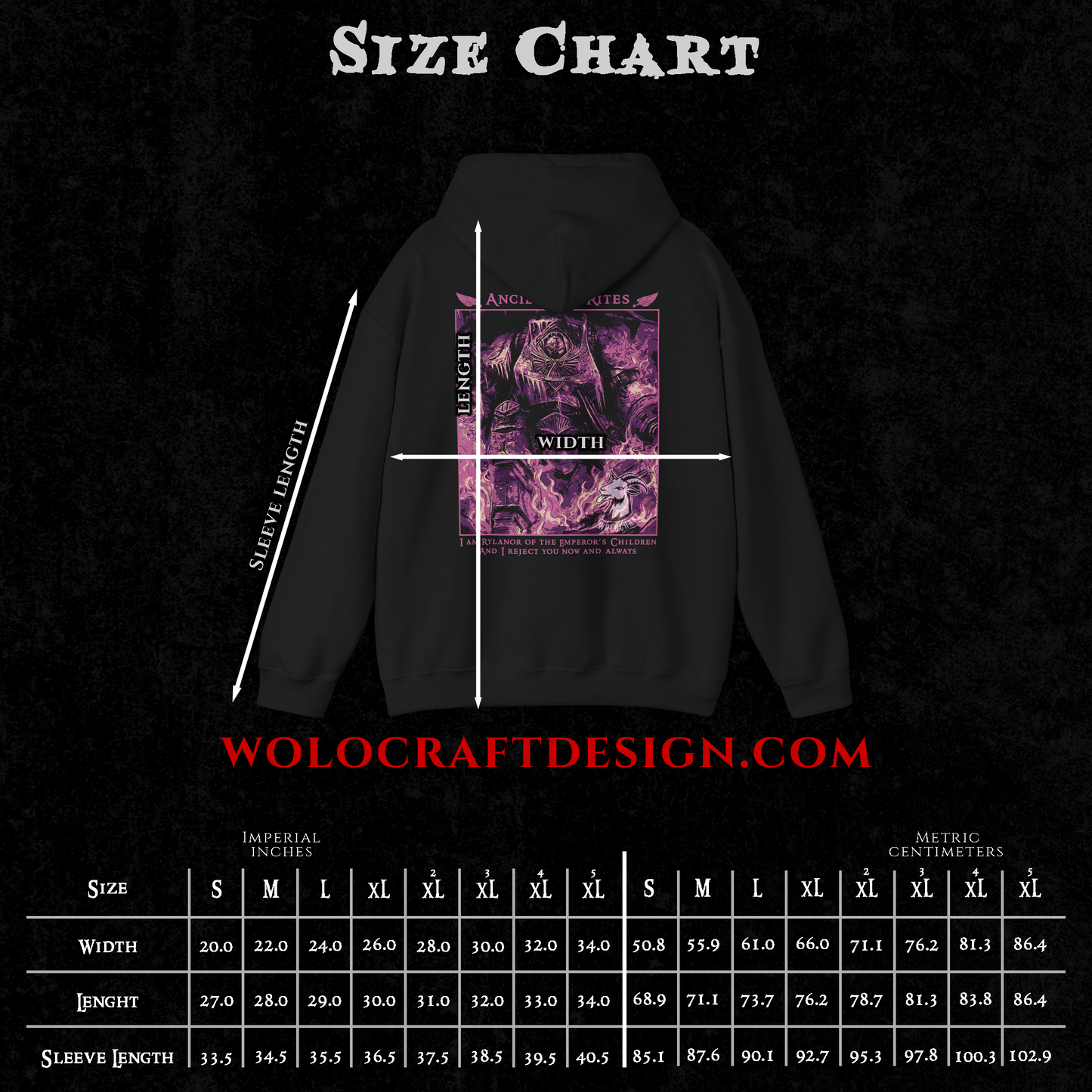 "Ancient Of Rites" Hoodie