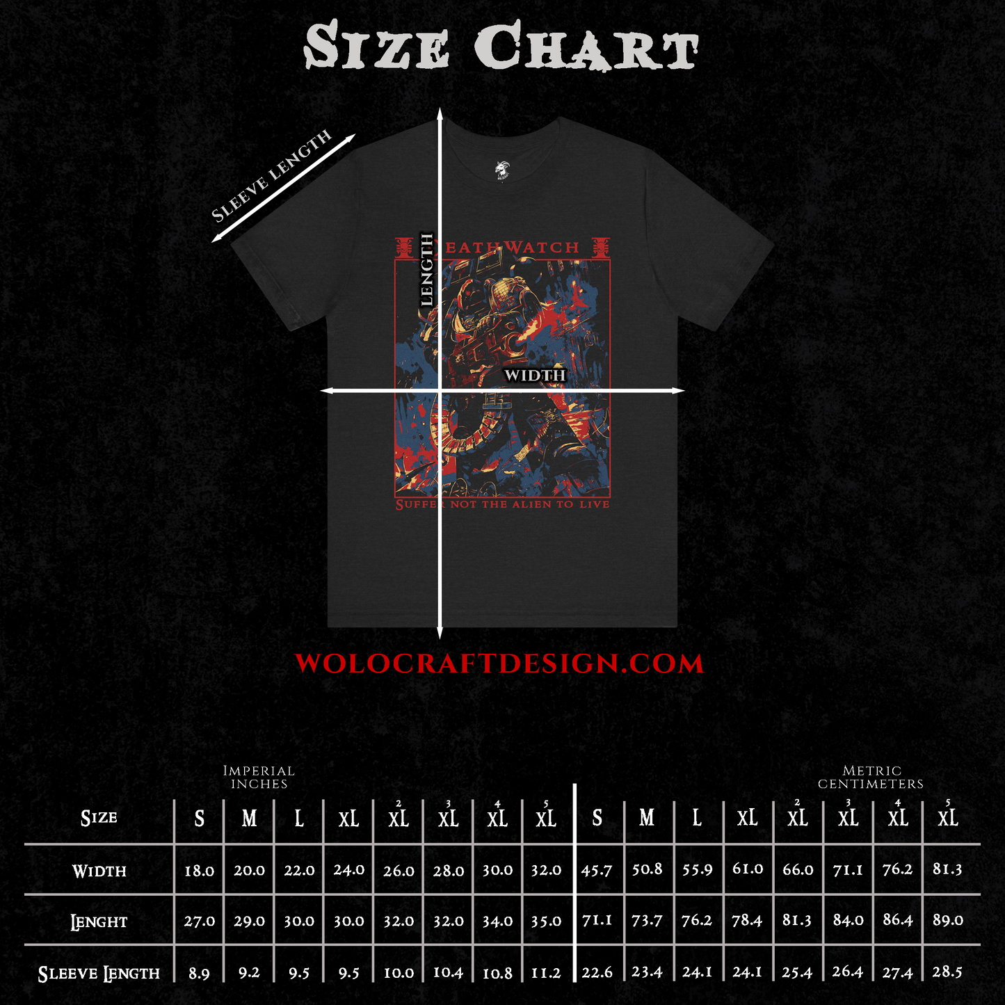 "Suffer not the alien to live" T-Shirt