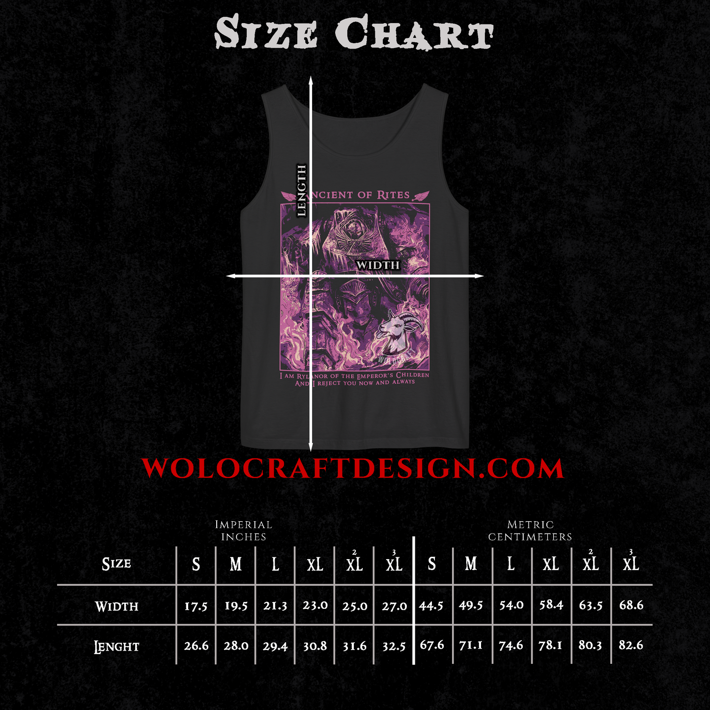 "Ancient Of Rites" Tank Top