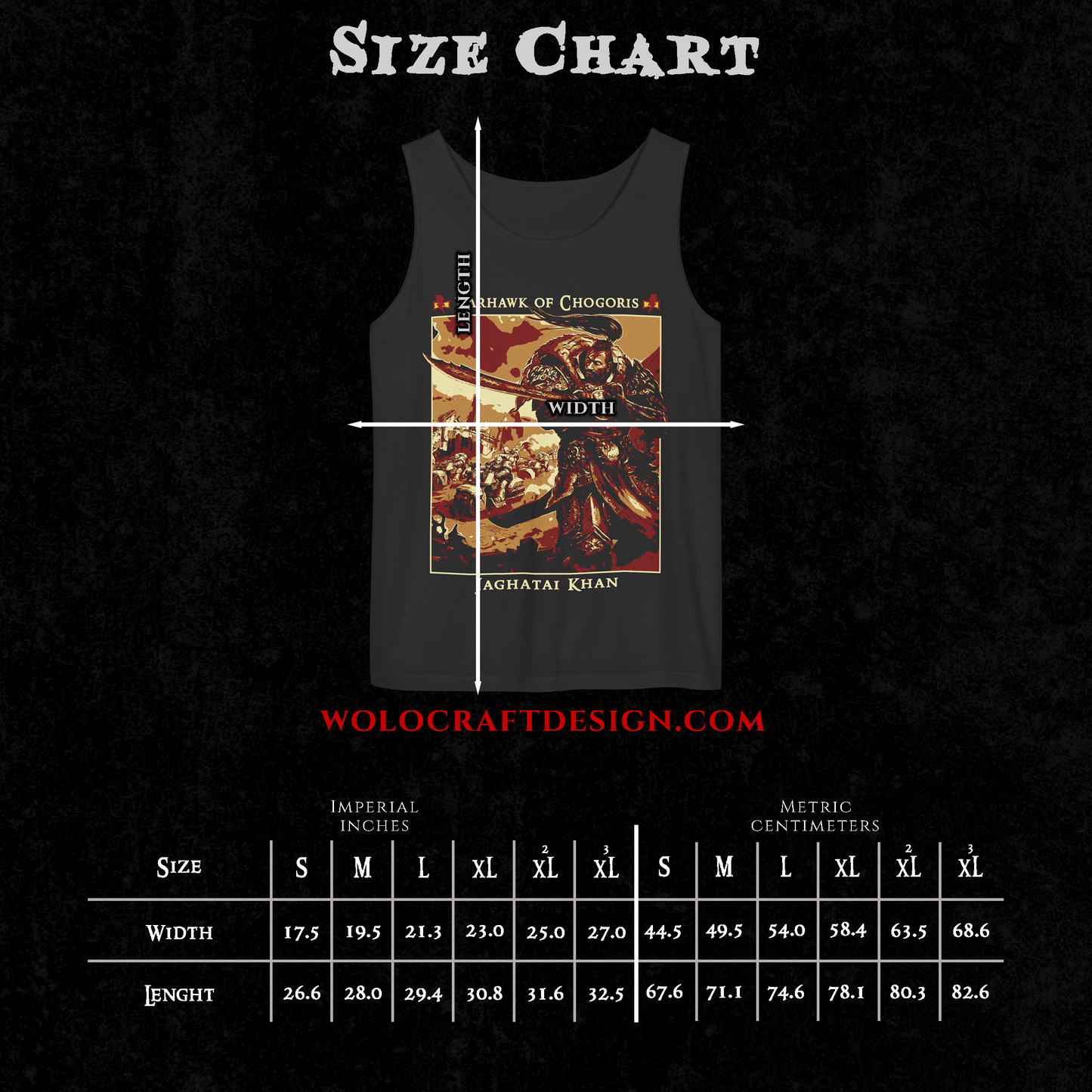 "Warhawk Of Chogoris" Tank Top