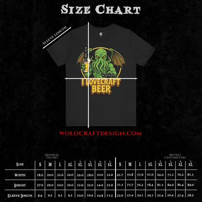 "I Lovecraft Beer" T-Shirt