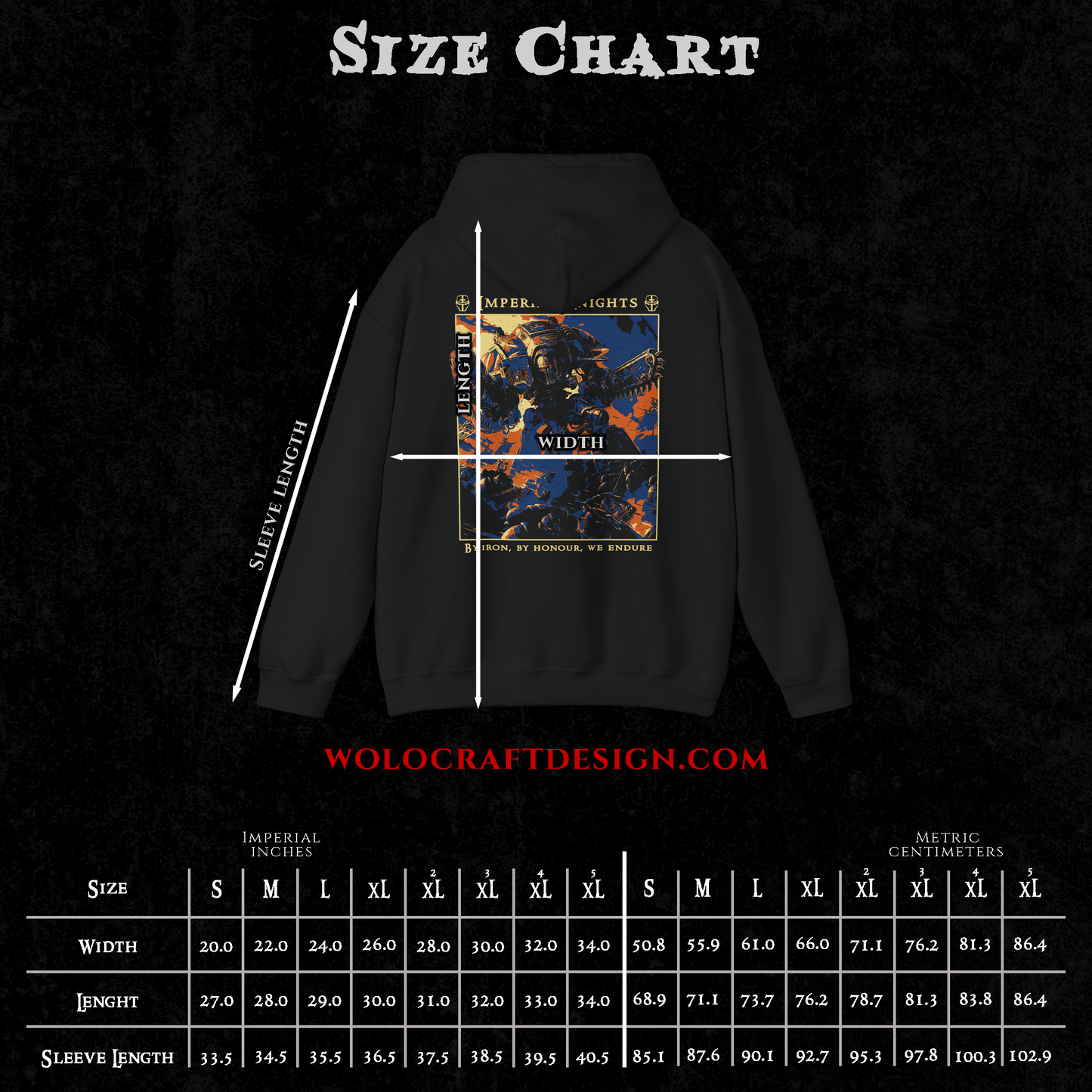 "By Iron, By Honour" Hoodie