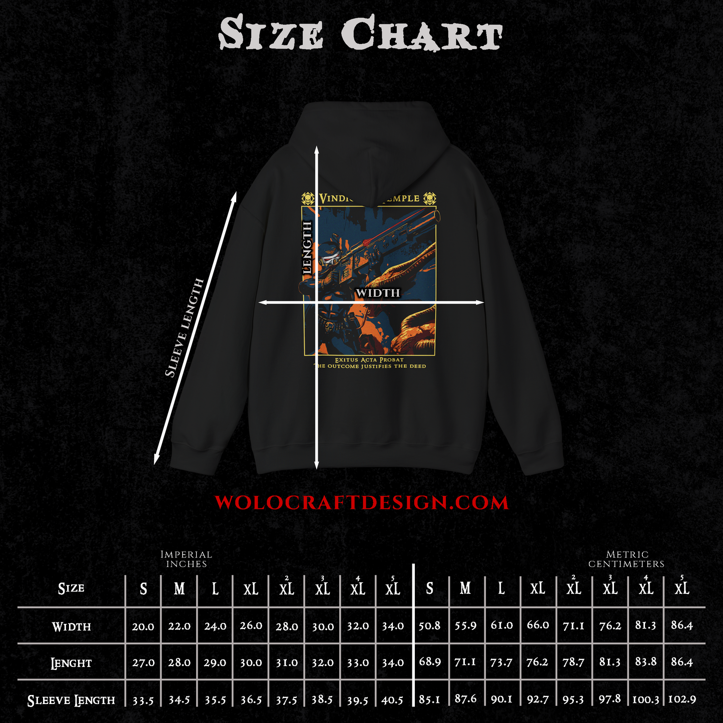 "Exitus Acta Probat" Hoodie