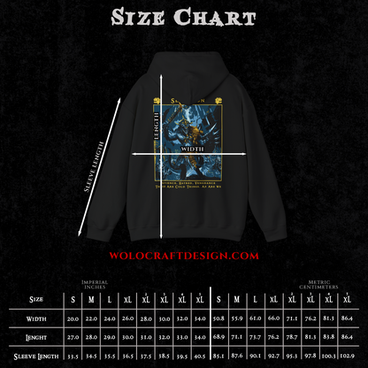 "Patience, Hatred, Vengeance" Hoodie
