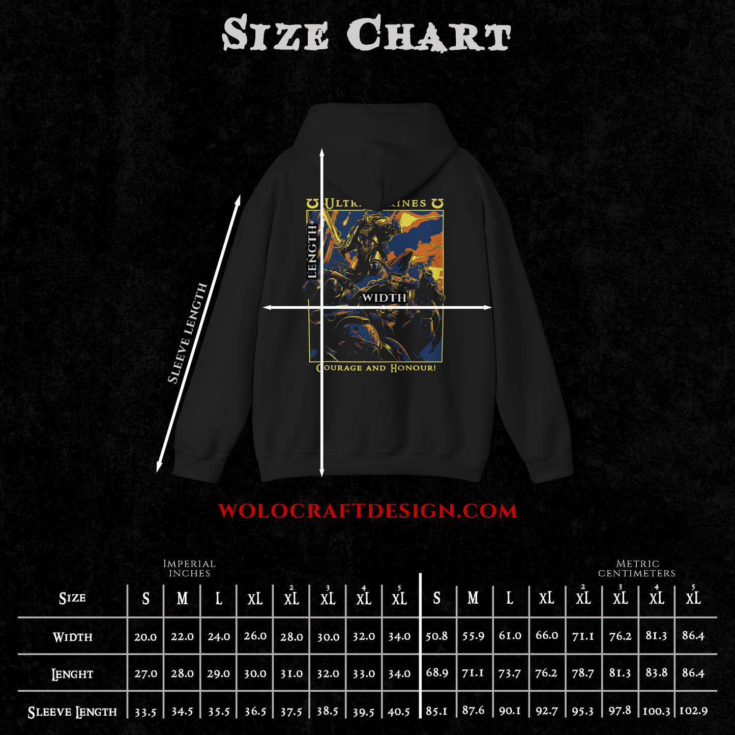 "Courage And Honour" Hoodie