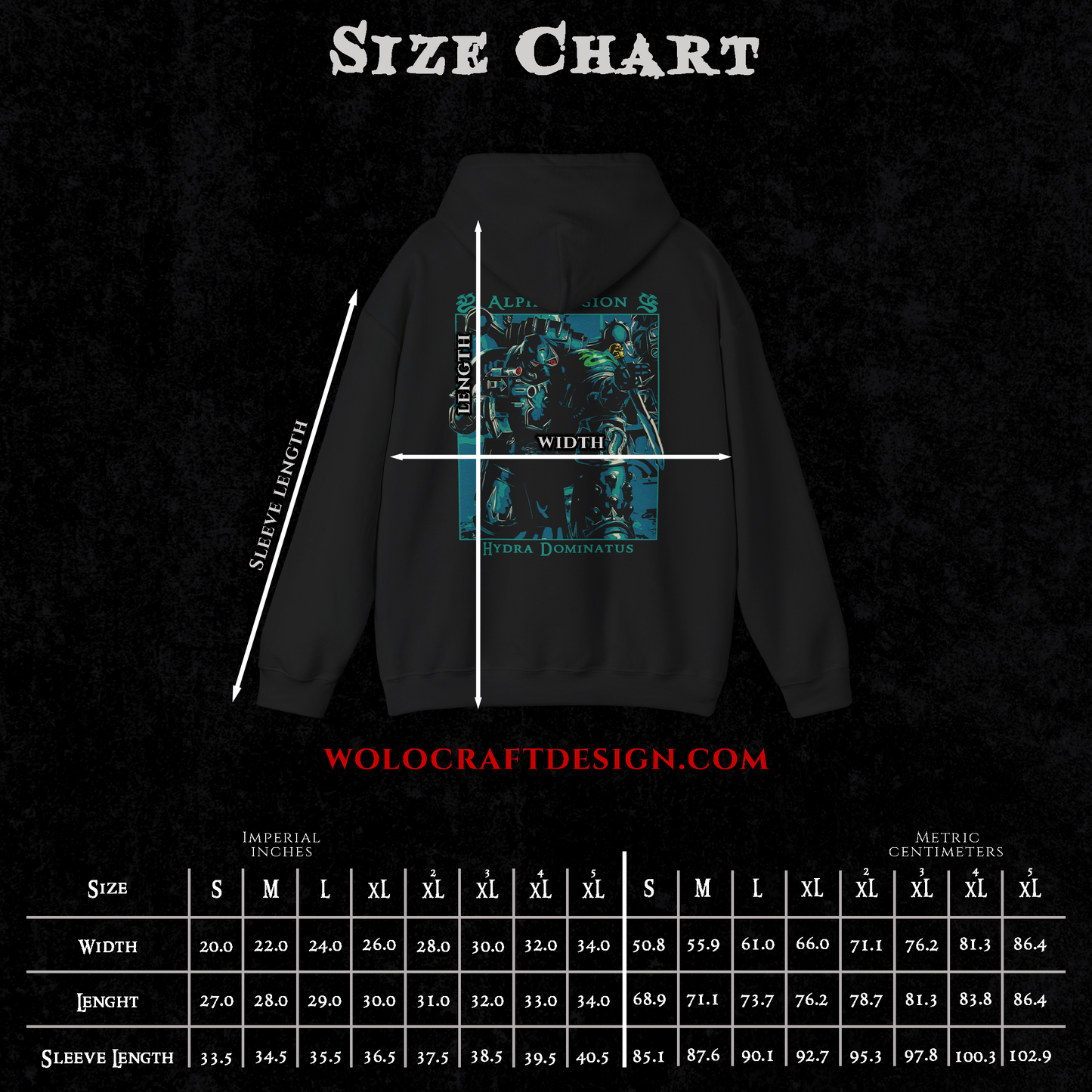 "Hydra Dominatus" Hoodie